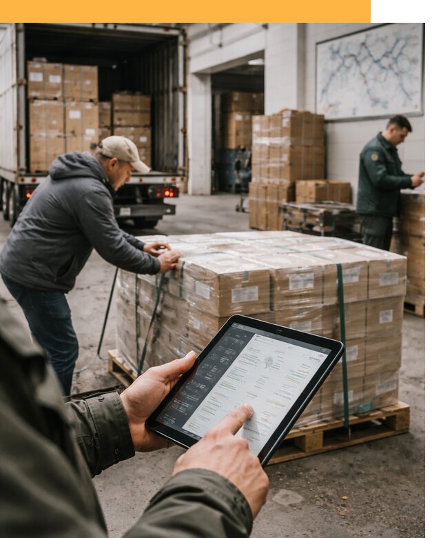 Международные перевозки через третьи страны от 12329 руб