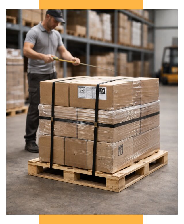 Упаковка и паллетирование грузов от 3596 р. | СетСервис-Нвк