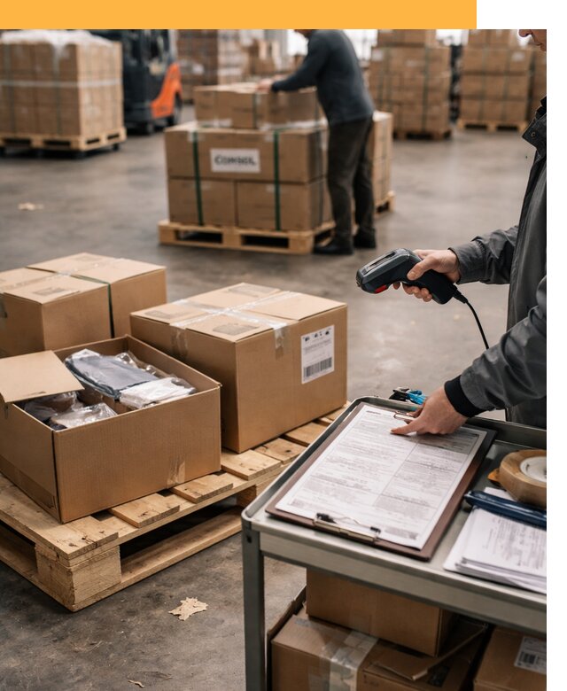 Сборные грузы из Китая: доставка, склад и таможня от 18493