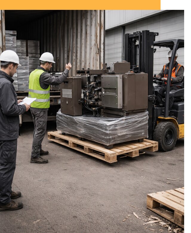 Доставка промышленного оборудования из Европы от 46233