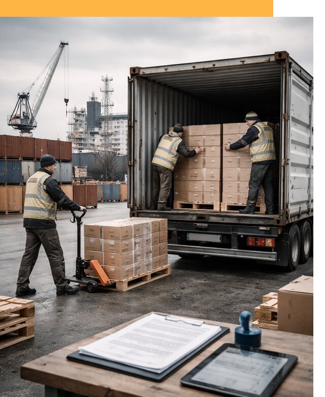 Доставка грузов из Латвии от 25685 руб, морская, авто, авиа