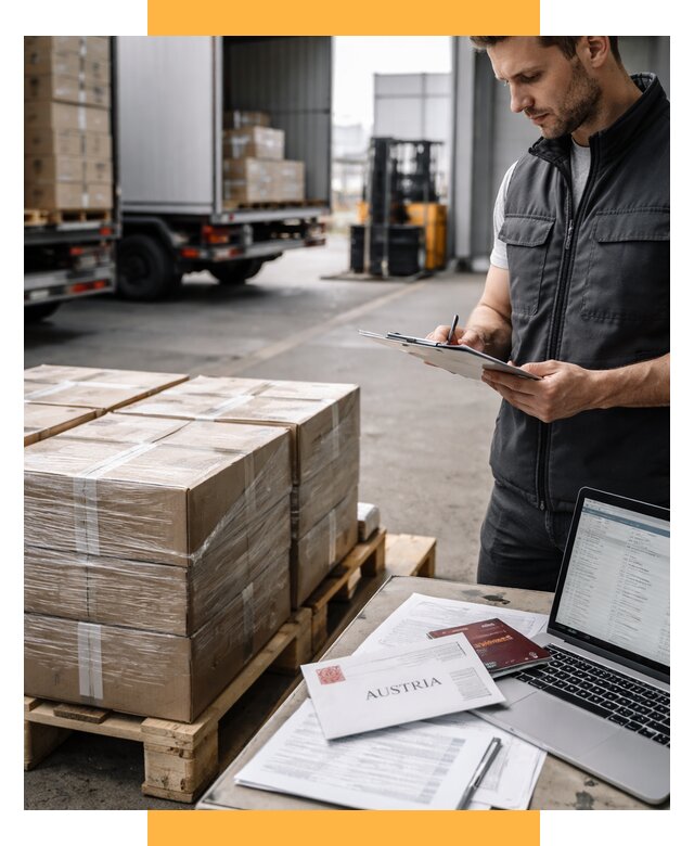 Доставка в Австрию от 66781 р. Логистика и экспорт СетСервис-Нвк