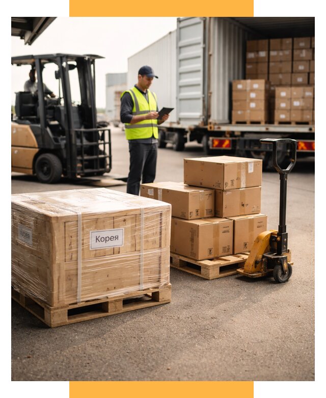 Доставка грузов в Корею из России от 35959 р. | СетСервис-Нвк