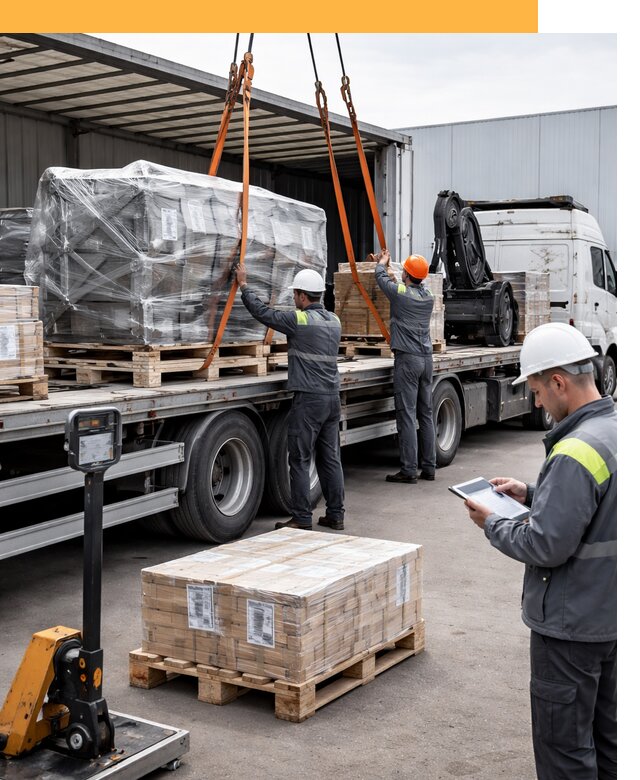 Перевозка крупного оборудования по миру от 30822 руб