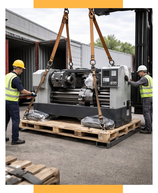 Перевозка станков и таможня от 61644 р. | СетСервис-Нвк логистика