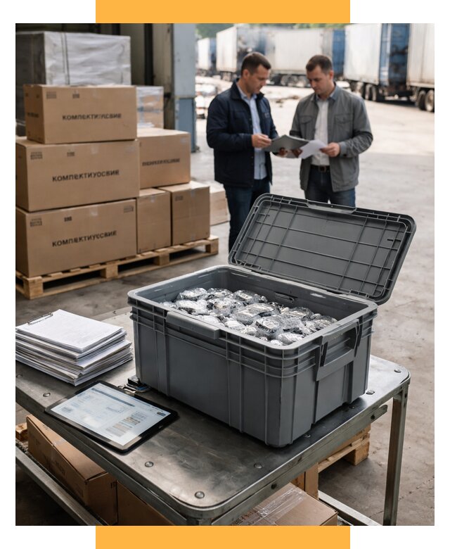 Перевозка комплектующих из Китая от 6678 р. | СетСервис-Нвк