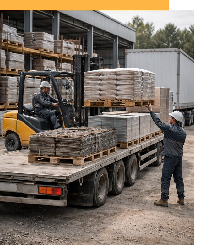 Перевозка строительных материалов по миру от 5651 руб