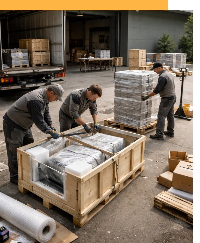 Перевозка выставочных грузов по миру от 25685 руб за м2 с таможней