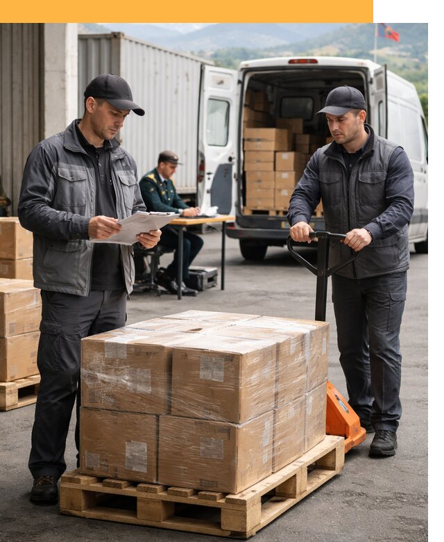 Доставка грузов через Армению, быстрая таможенная очистка от 25685