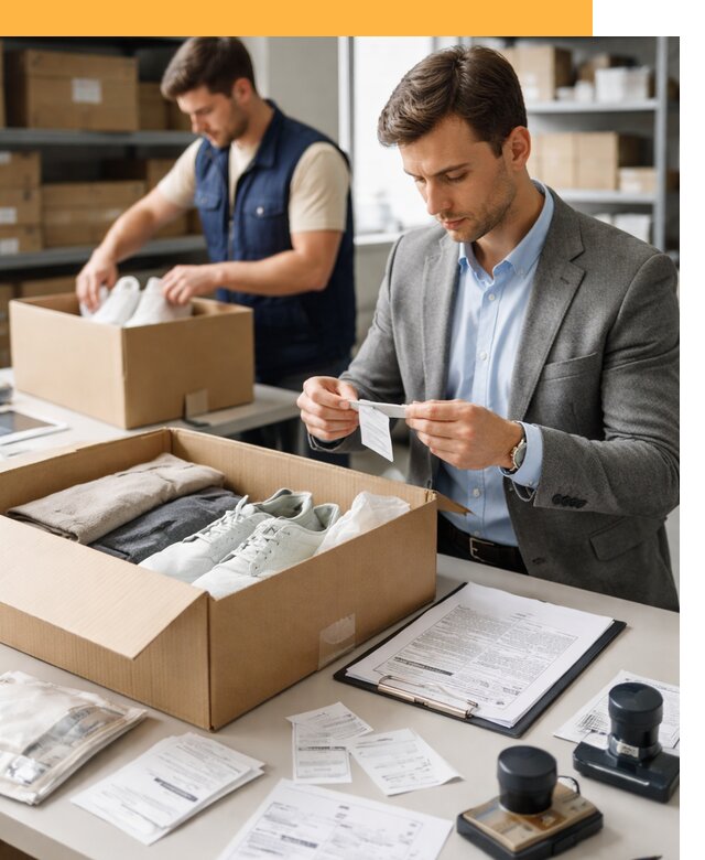 Таможенное оформление одежды и обуви по выгодной цене от 6678 руб