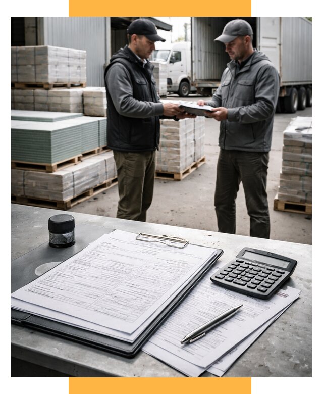 Таможенное оформление стройматериалов от 8733 р. | СетСервис-Нвк